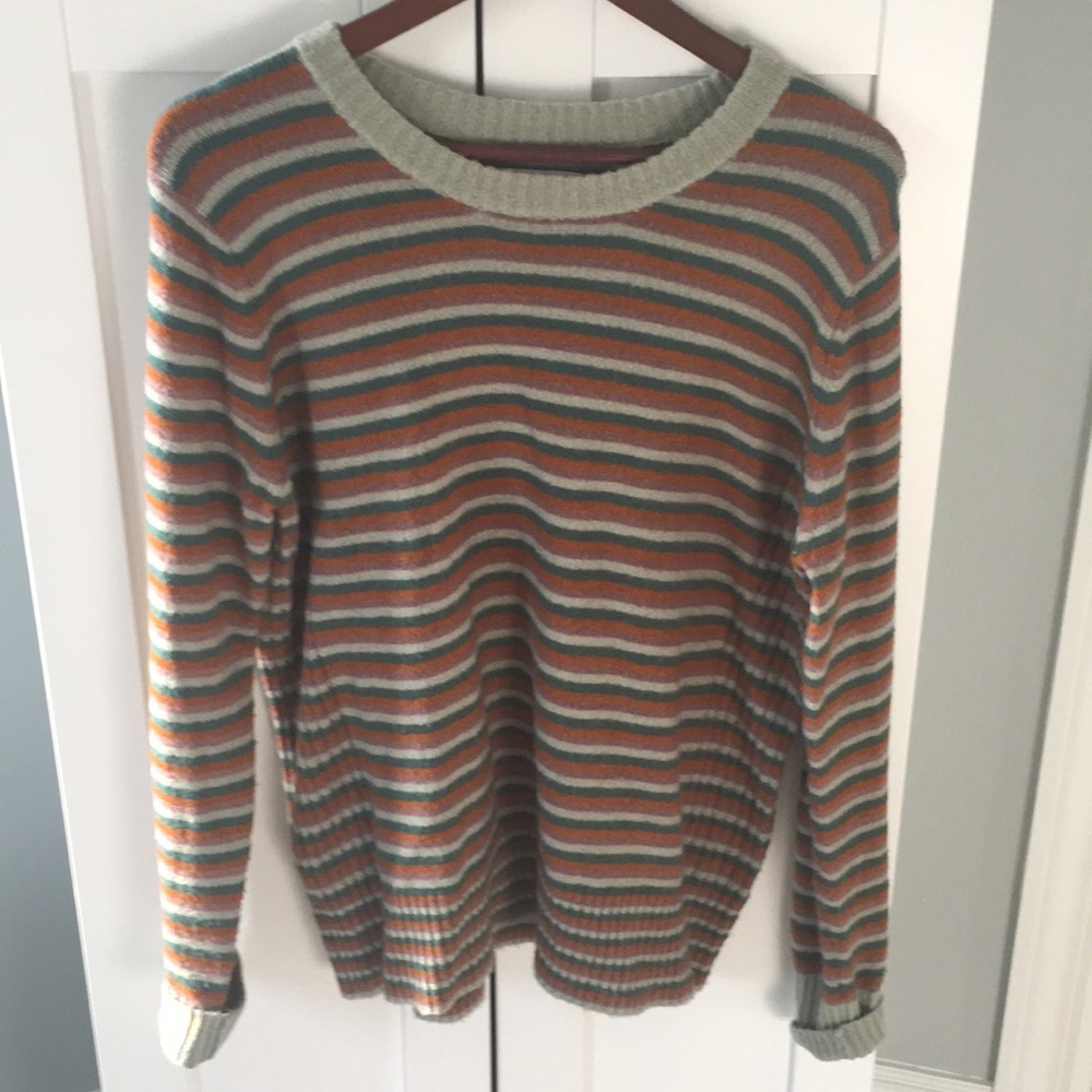 DownEast striped sweater